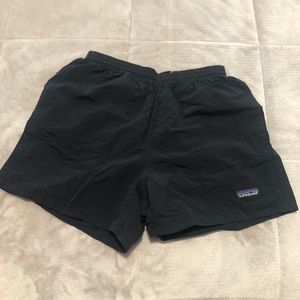 Patagonia Black Baggies Swim Trunks Size S